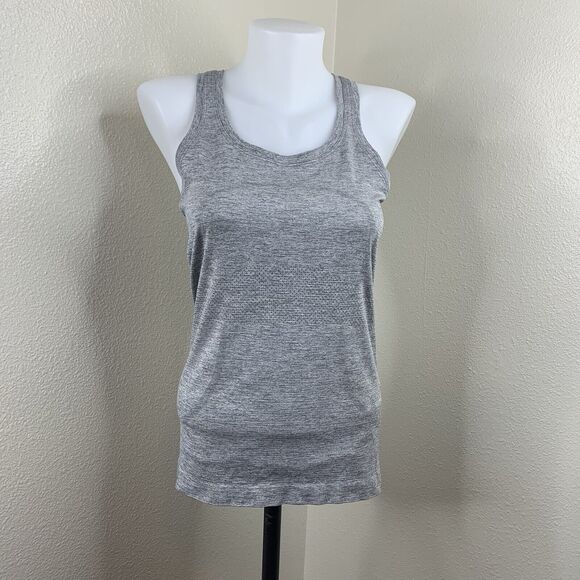 Lululemon X Peloton Swiftly Tech Gray Tank Top Sleeveless Women’s Sz 6 Athletic - Picture 4 of 7